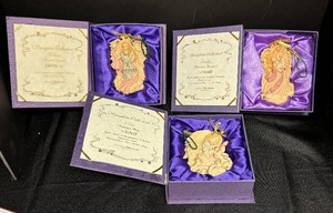lot 178 image: Three Beautiful Seraphim Ornaments