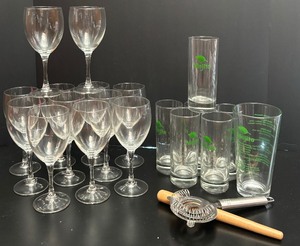 lot 67 image: Fun for all Seasons with These Wine Glasses, Goblets and Mojito Glasses