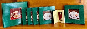 lot 261 image: New in Box A Cup of Christmas Tea Including Cookie Plates and More