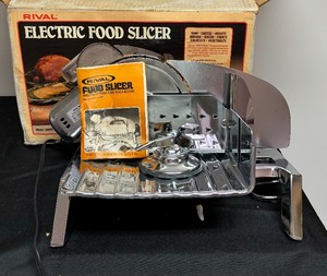 lot 199 image: Rival Electric Food Slicer