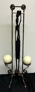 lot 316 image: Fine Figural Candle Holder