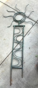 lot 331 image: Metal Yard Sculpture