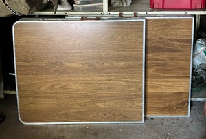 lot 340 image: Two Folding Tables