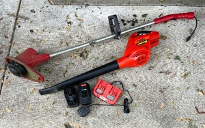 lot 388 image: Black & Decker NS118G Type 1 Blower and Sears Craftsman 257.797900 Weedwacker II