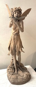 lot 107C image: Resin Angel Sculpture