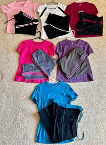 lot 464 image: Three Two-Piece Ladies Active Wear