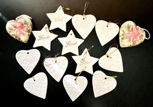 lot 460 image: Variety of Whimsical Ornaments