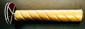 lot 289 image: Chesnik Koch Ltd Brass Kaleidoscope