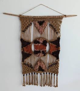 lot 71A image: Vintage Macrame Wall Hanging