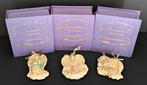 lot 237 image: Three Seraphin Angel Ornaments