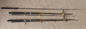 lot 370 image: Three Shakespeare Ugly Stick Fishing Rods