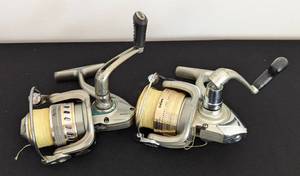 lot 371 image: Daiwa and Avocet II Fishing Reels