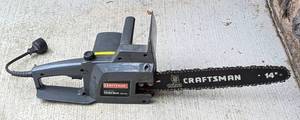lot 376 image: Craftsman 14 Electric Chainsaw