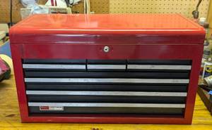 lot 413 image: Craftsman Toolbox and Hand Tools