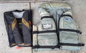 lot 381 image: Pair of Life Jackets