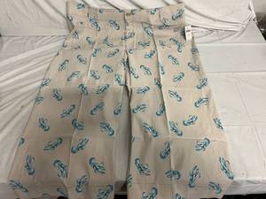 lot 22 image: Anthropologie Plus The Colette Cropped Wide Leg Pants