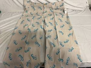 lot 24 image: Anthropologie Plus The Colette Cropped Wide Leg Pants