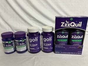 lot 36 image: 6 Boxes of Sleep Aid Products