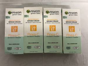 lot 41 image: 4 Packs of Garnier Brightening Serum Cream