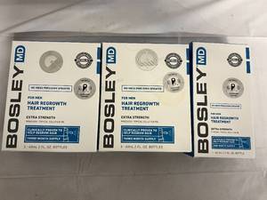 lot 43 image: 3 Boxes of Mens Bosley Hair Treament