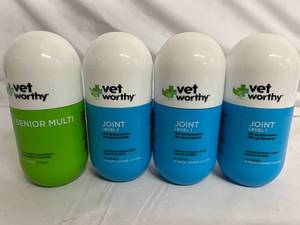 lot 47 image: 4 Bottles of Pet Supplaments