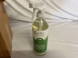 lot 225 image: 12 Bottles of Purity Green Heavy Duty Kitchen and Bathroom Cleaner