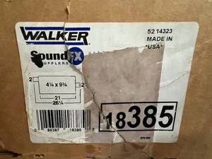 lot 75 image: Walker Ultra SoundFX Muffler - 18385
