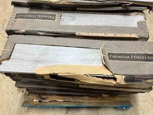 lot 77 image: 23 Boxes of Brooksdale Birch Porcelain Tile