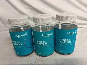 lot 115 image: 3 Bottles of Hylands Stess Busters