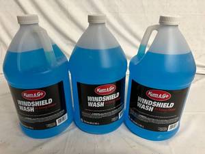 lot 132 image: 3 Bottles of Kum & Go Windshield Washer Fluid