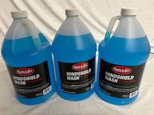 lot 133 image: 3 Bottles of Kum & Go Windshield Washer Fluid