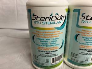 lot 185 image: 4 Bottles of SteriCide RTU Sterilant