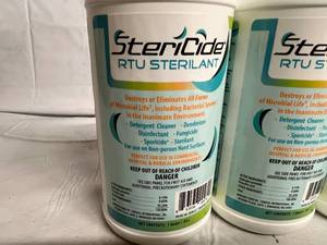 lot 187 image: 4 Bottles of SteriCide RTU Sterilant