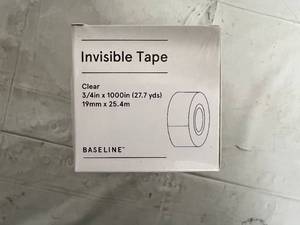 lot 287 image: 3 x 12 Packs of Baseline Invisible Tape