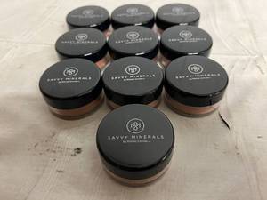 lot 243 image: 25 Containers of Savvy Minerals Blush Powder