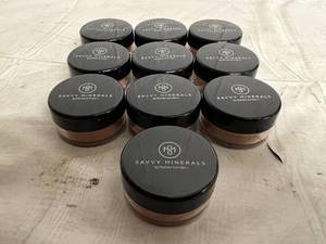 lot 245 image: 25 Containers of Savvy Minerals Blush Powder