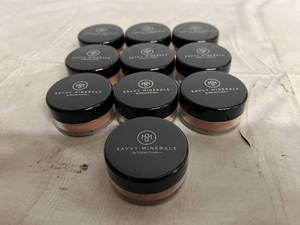 lot 248 image: 25 Containers of Savvy Minerals Blush Powder
