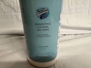 lot 144 image: Box of reNEU Sanitzing Wipes