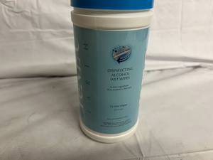 lot 146 image: Box of reNEU Sanitzing Wipes