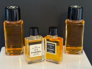 lot 12A image: Four Miniature Coco Chanel Fragrances