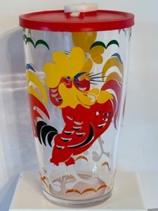 lot 49A image: Vintage Mid Century Anchor Hocking Glass Cocktail Shaker