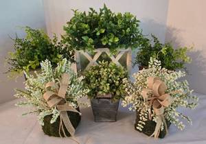 lot 134 image: Spring Fresh Faux Foliage Collection