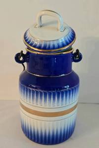 lot 149 image: Vintage Cobalt Milk Jug