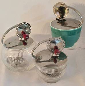lot 155 image: Three Vintage Mayonnaise Beaters