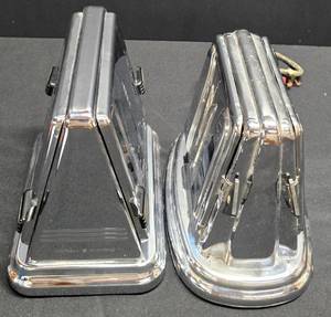 lot 199 image: Pair of Vintage Electric Drop-Side Toasters