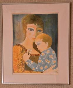 lot 241 image: Signed and Numbered Original Poidevane Lithograph