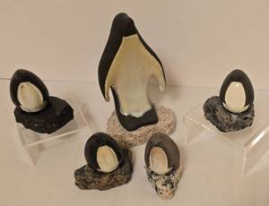 lot 245 image: Maigon Daga Penguin Sculpture Selection