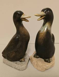 lot 268 image: Pair of Maigon Daga Duck Sculptures