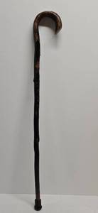 lot 316 image: Antique Hand-Carved Cane