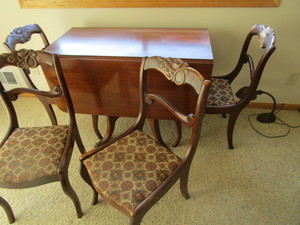 Duncan Phyfe Style Dine Set